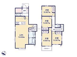 川崎市宮前区野川本町2丁目　新築戸建　全4棟　3号棟