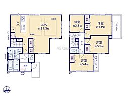 川崎市高津区北野川1期 新築戸建 全1棟