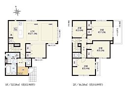 川崎市高津区北野川1期　新築戸建　全1棟