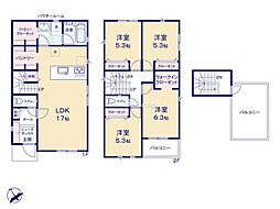 相模原市中央区田名第6　新築戸建　全10棟　2号棟