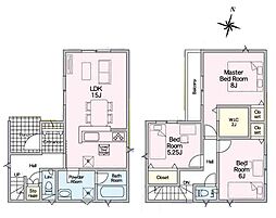 座間市入谷西2丁目第4　新築戸建　全4棟　4号棟