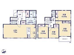 大和市福田第2　新築戸建　全10棟　4号棟