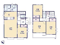 座間市ひばりが丘2丁目　新築戸建　全8棟　H号棟