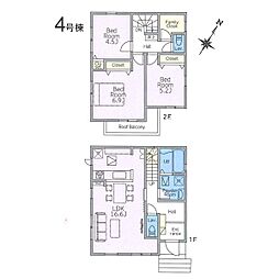 伊勢原市石田第1期　新築戸建　全4棟　4号棟