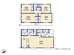 横浜市戸塚区汲沢町　新築戸建　全2棟　2号棟