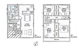 平塚市達上ヶ丘第4　新築戸建　全2棟　2号棟