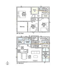 平塚市田村5丁目第49　新築戸建　全1棟　1号棟