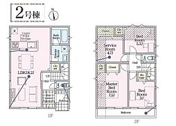 横浜市瀬谷区宮沢2丁目第25　新築戸建　全2棟　2号棟