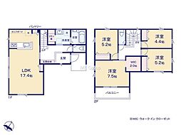 相模原市緑区下九沢4　新築戸建　全18棟　9号棟