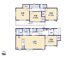 綾瀬市綾西2丁目　新築戸建　全1棟　A号棟