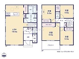 平塚市御殿4丁目　新築戸建　全4棟　4号棟