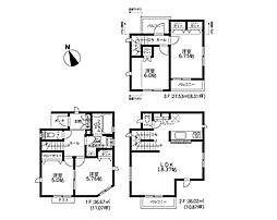 川崎市宮前区菅生2丁目5期　新築戸建　全1棟