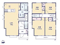 藤沢市藤が岡3丁目 新築戸建 全4棟 C号棟