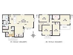 横浜市保土ケ谷区法泉2丁目3期　新築戸建　全1棟　1号棟
