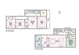 秦野市羽根第1　新築戸建　全3棟　1号棟