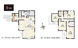 町田市木曽東3丁目7期　新築戸建　全2棟　1号棟
