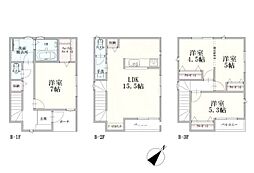 逗子市久木1丁目　新築戸建　全3棟　B号棟