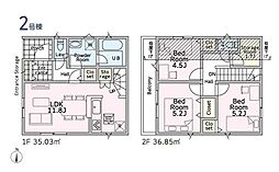 藤沢市善行坂1丁目第6　新築戸建　全2棟　2号棟