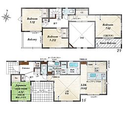 平塚市西八幡3丁目　新築戸建　全1棟