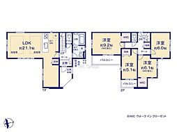 茅ヶ崎市高田1丁目2期　新築戸建　全4棟　2号棟