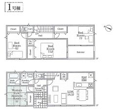 小田原市堀之内第8　新築戸建　全1棟　1号棟
