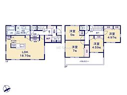 海老名市国分寺台5丁目第2　新築戸建　全1棟