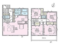 横浜市港南区下永谷5丁目　新築戸建　全1棟