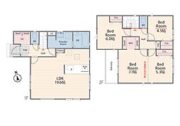 横浜市南区中里4丁目3期 新築戸建 全6棟 4号棟