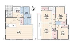 横浜市南区中里4丁目3期　新築戸建　全6棟　3号棟