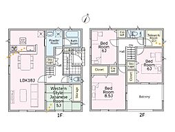 足柄上郡中井町井ノ口第11　新築戸建　全5棟　5号棟