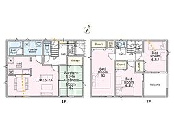 足柄上郡中井町井ノ口第11　新築戸建　全5棟　3号棟