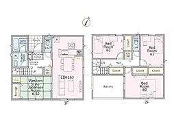 足柄上郡中井町井ノ口第11　新築戸建　全5棟　1号棟