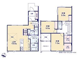 相模原市中央区横山台2丁目　新築戸建　全5棟　18号棟