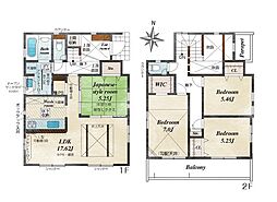 小田原市中曽根　新築戸建　全2棟　2号棟