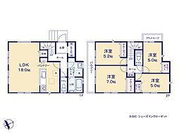 相模原市南区下溝2期　新築戸建　全1棟