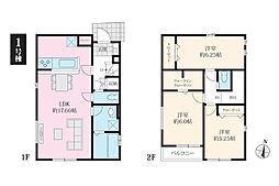 グラファーレ綾瀬市大上1丁目12期　全2棟　1号棟