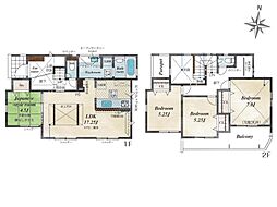 中郡大磯町西小磯　新築戸建　全4棟　1号棟