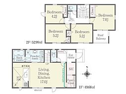 平塚市山下1丁目第1期　新築戸建　全2棟　2号棟