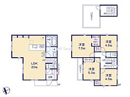 厚木市金田第2　新築戸建　全3棟　1号棟