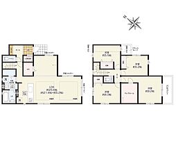 横浜市都筑区荏田南5丁目2期　新築戸建　全1棟