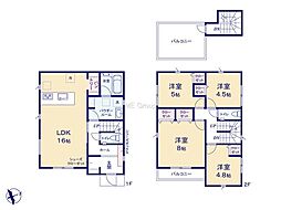 厚木市金田第2　新築戸建　全3棟　2号棟