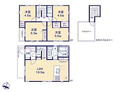 大和市上草柳6丁目第5 新築戸建　全2棟　2号棟