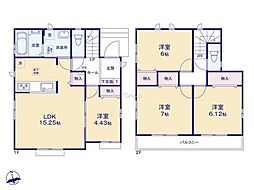 横浜市泉区中田東2丁目　新築戸建　全4棟　B号棟