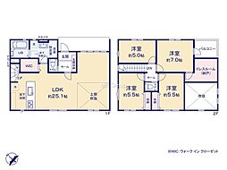 厚木市鳶尾4丁目1期　新築戸建　全2棟　2号棟