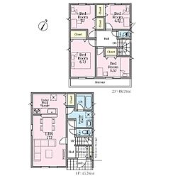 厚木市及川2丁目第11　新築戸建　全2棟　2号棟