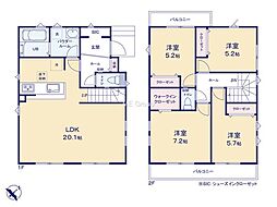 茅ヶ崎市今宿4期　新築戸建　全2棟　1号棟