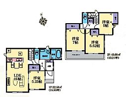 平塚市纒4丁目　新築戸建　全6棟　B号棟