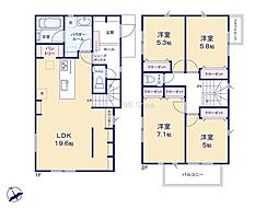 秦野市三屋第1　新築戸建　全2棟　　2号棟