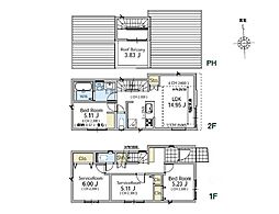 横浜市泉区和泉中央南5丁目　新築戸建　全5棟　1号棟