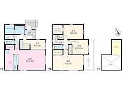 相模原市緑区西橋本4丁目6期　新築戸建　全1棟　1号棟